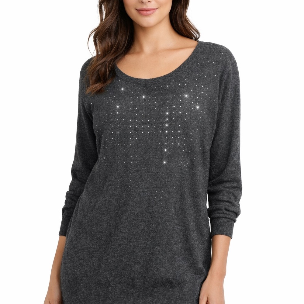 🌟🌟Jeans by Buffalo Gray Sweater with sparkling Details